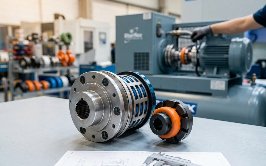 Acoplamento para Compressor de Ar: Como Escolher a Reposição Certa Sem Errar no Modelo